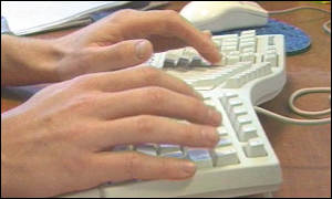 Hands on keyboard