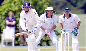 Caroline Atkins (left)