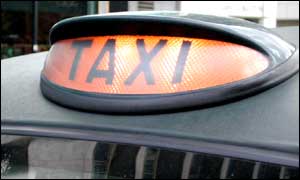 Taxi sign