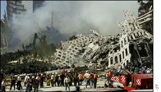 Ground Zero rubble