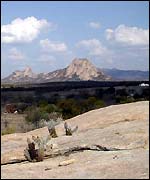 Arid landscape