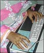 Keyboard close-up