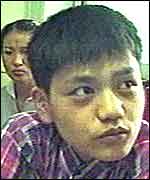 Young asylum seeker