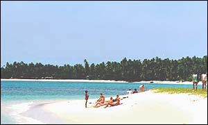 Sri Lankan beach