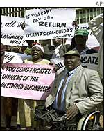 Kenyan protesters