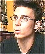 Student Theo Berry