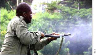 Fighting in Abidjan