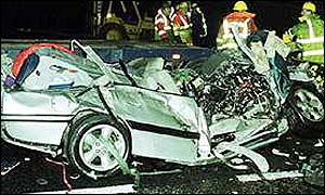 Crash scene