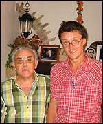 Fernand Meyssonnier with Hugh Schofield