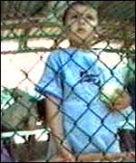 Refugee child