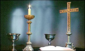 Church altar