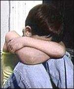 Upset boy