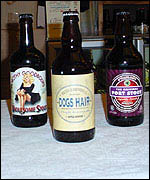 Beer bottles
