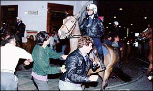 Football rioting