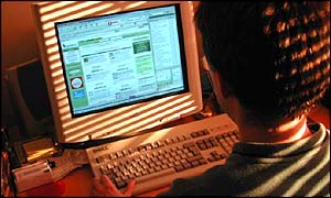 Computer user
