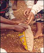 Oxfam grain