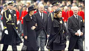 King Gustaf (right) and Queen Silvia of Sweden, with Belgian royals King Albert  and Queen Paula