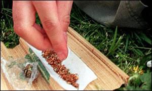 Joint being rolled