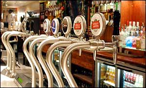 Beer pumps