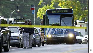 Scene of shooting
