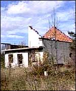 Damaged home