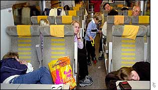 Stranded passengers