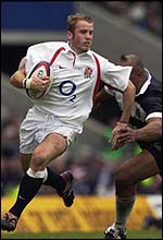 The 'magic moment' as Simpson-Daniel  roars past Lomu 