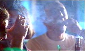 Smoky bar