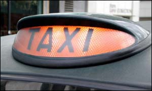 Taxi sign
