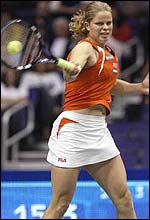 Clijsters collected a winner's purse of $765,000