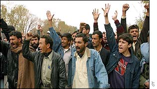 Students protesting
