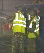 RAF firefighters