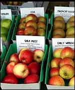Apples on sale   BBC