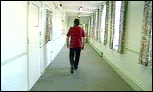Hospital corridor