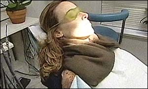 Dental spa woman