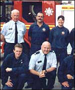Nigel Stroud and his colleagues