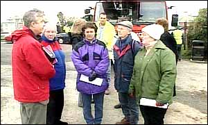 protest mast