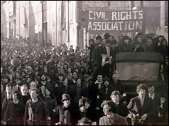 Civil rights marchers