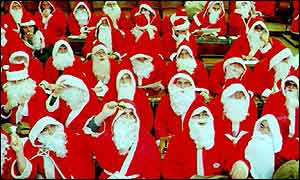 Santa Clauses