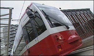 A tram