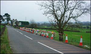 Accident scene