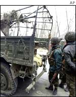 Bombing in Kashmir