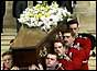 Funeral bearers carrying the coffin