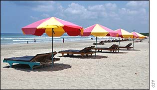 Bali beach