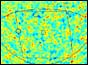 Microwave map of the cosmos