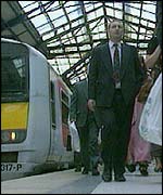 Rail commuters