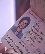 Fake passport