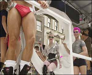 Float at Gay Pride