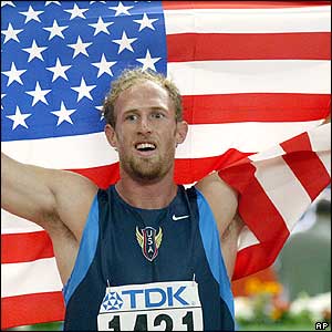 Tom Pappas seal  the  decathlon title with 8,750 points  
