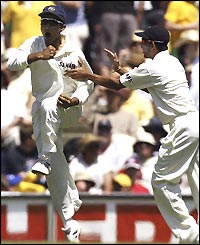 Ganguly catches Hayden